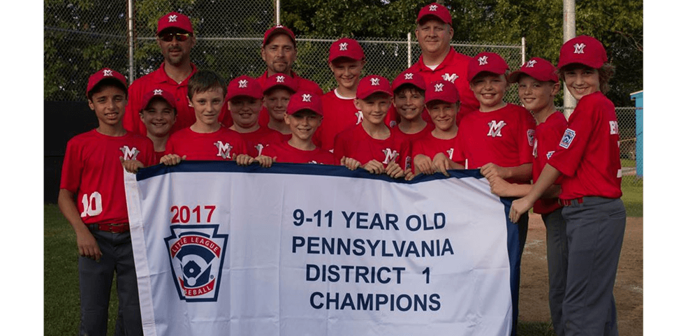 2017 9-11 Year Old Baseball District 1 Champions