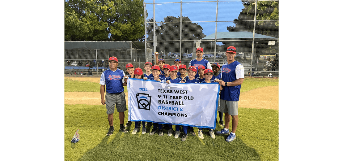 McKinney Little League 2024 District 8 11u Champions