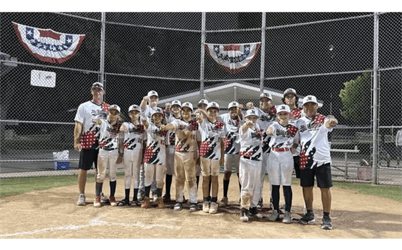 McKinney Little League 2025 District 8 12u Champions