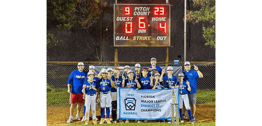 2025 Little League Baseball District Champions