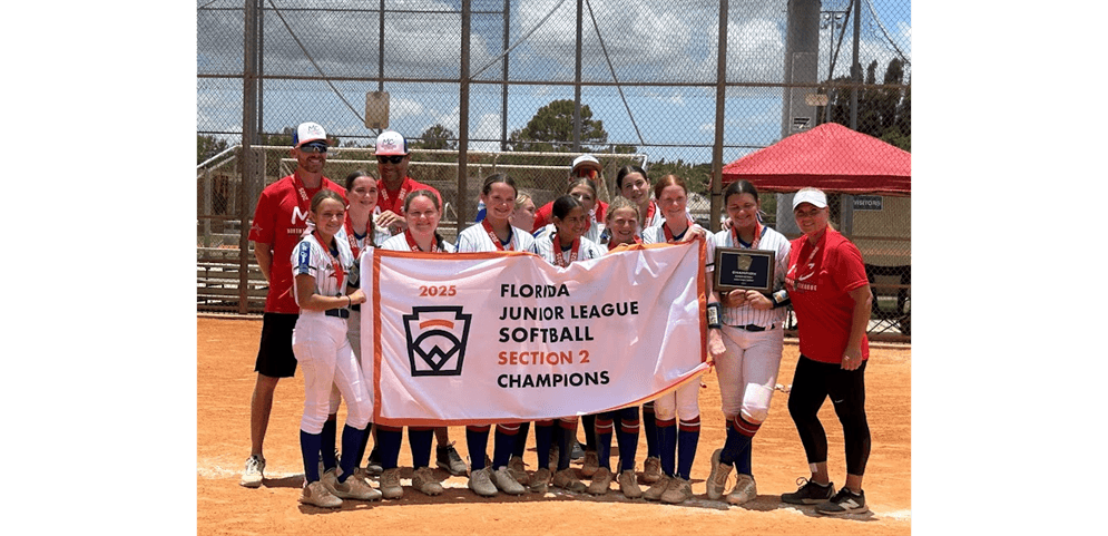 2025 Junior Softball Sectional Champions