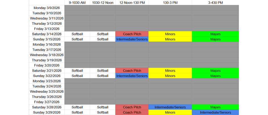 NBSL 2026 Pre-Season evaluations