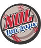 Navy Ortega Lakeshore Little League logo