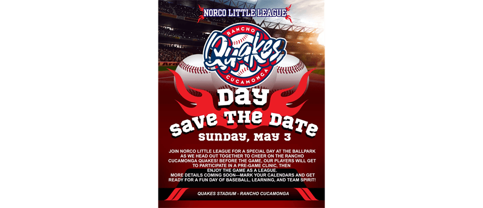 NLL Quakes Day May 3