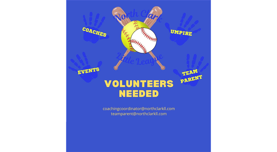 VOLUNTEERS NEEDED
