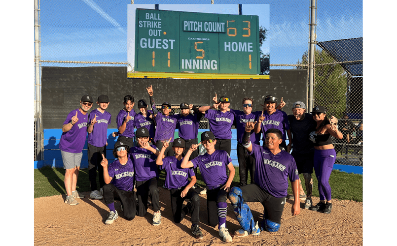 2025 NCLL Spring Juniors Champions - Rockies