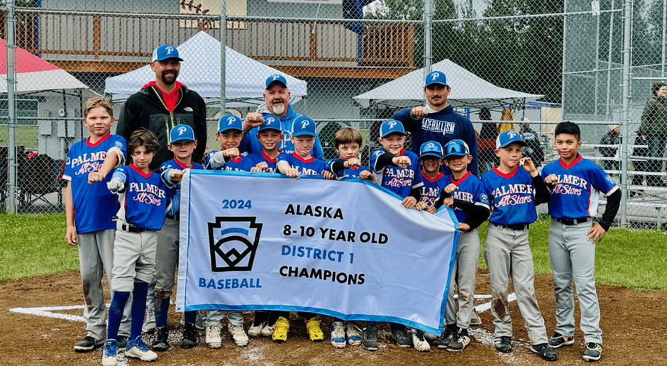 District Champions 8-10 Baseball 2024