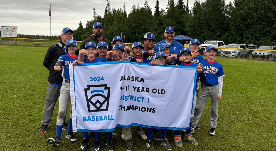 District Champions 9-11 Baseball 2024