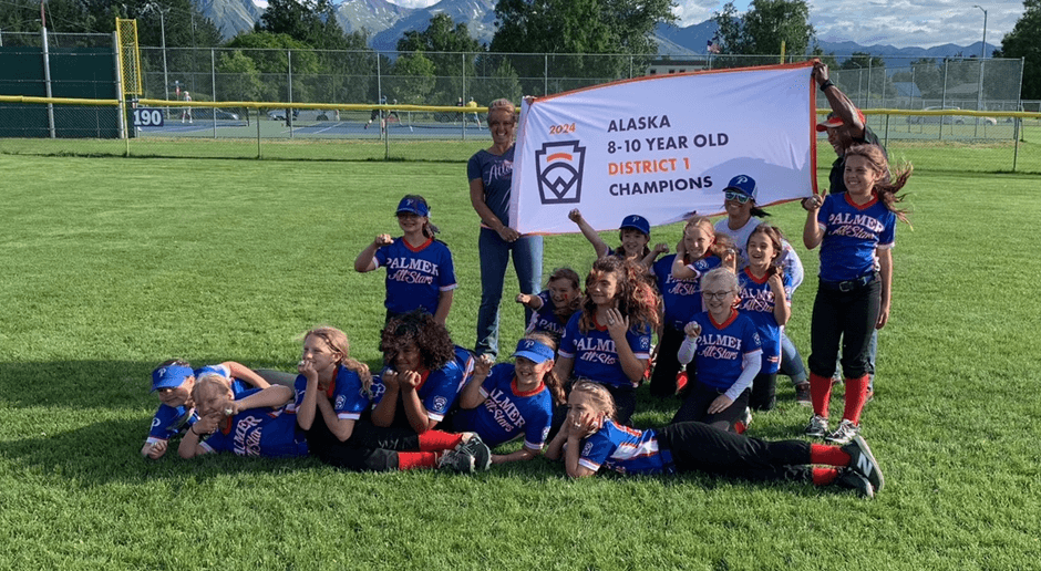 District Champions 8-10 Softball 2024
