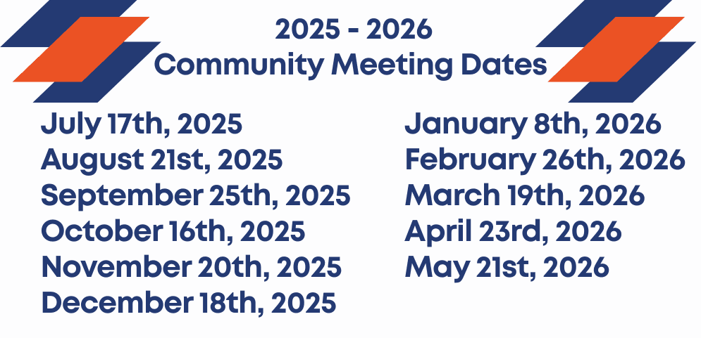 RBLL Community Meetings 2025-2026