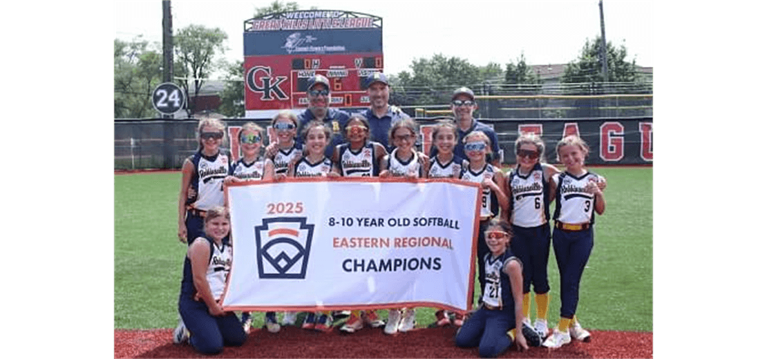 2025 8-9-10 Yr Old Softball Eastern Regional Champions