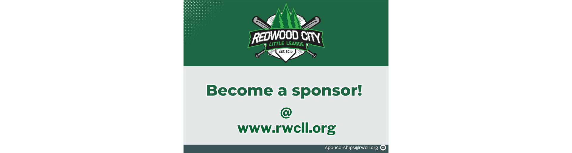 Sponsorship interest form...