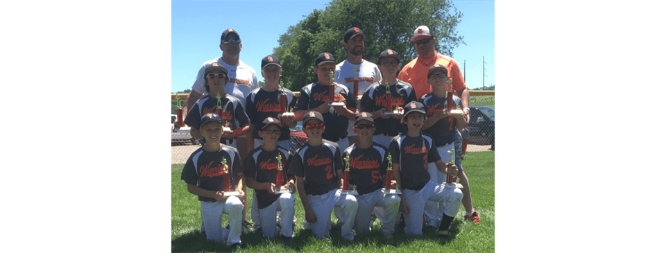 2018 Majors City Tournament Champs VanMeter Drywall