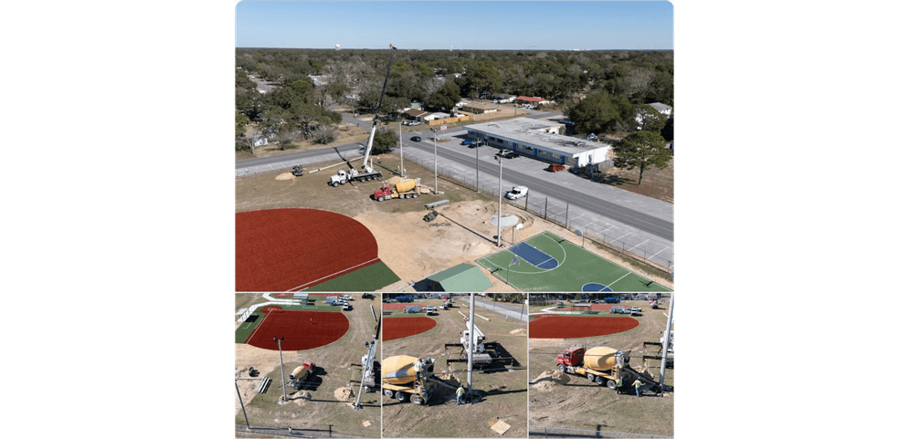 New Upgrades To The Shalimar Port Dixie Little League Park