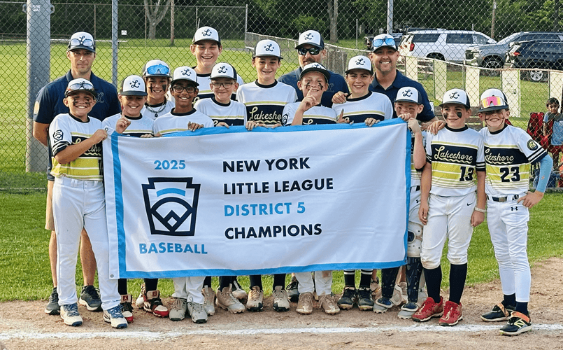 2025 District 5 Little League Champions