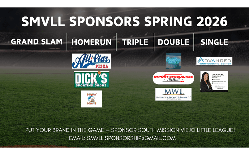 SMVLL Sponsors Spring 2026