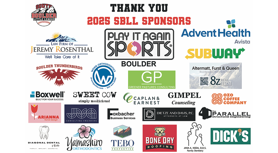 Thank you to our Sponsors!