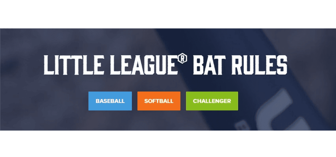 Little League Bat Rules