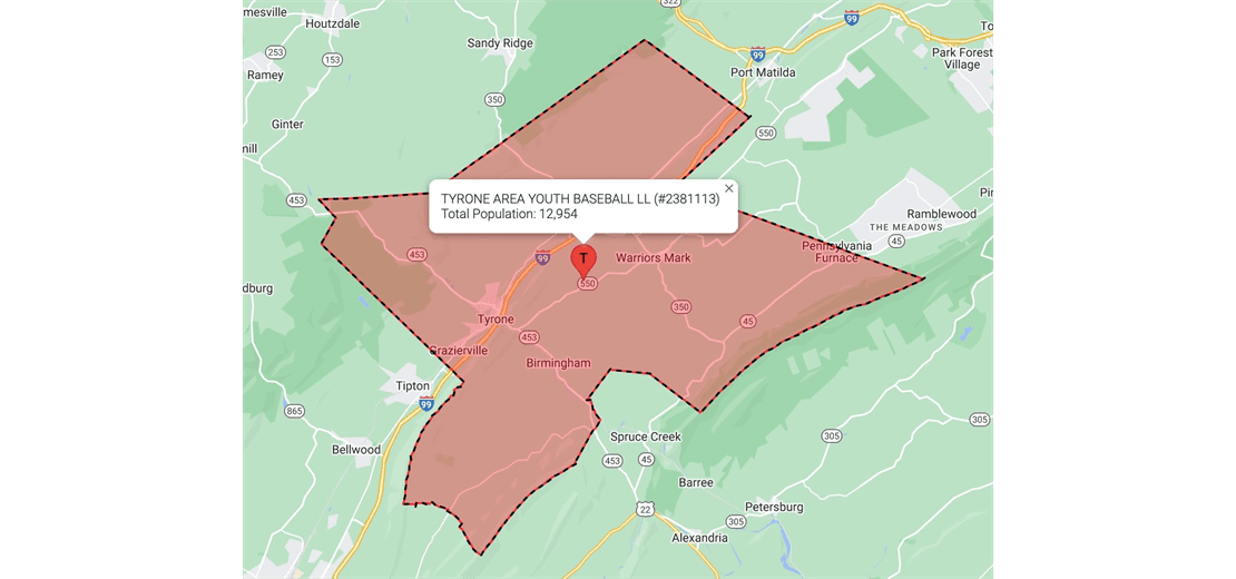 TYABLL Boundary is ALL of TASD
