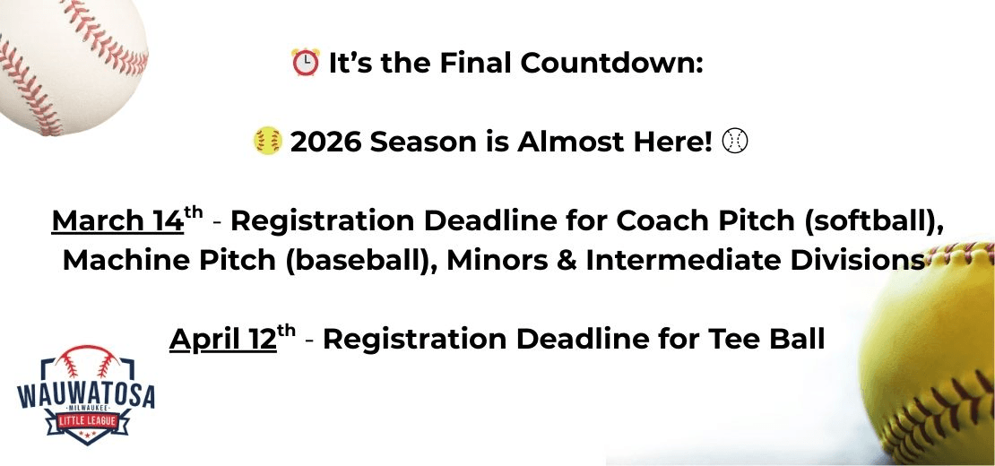 Registration Deadlines