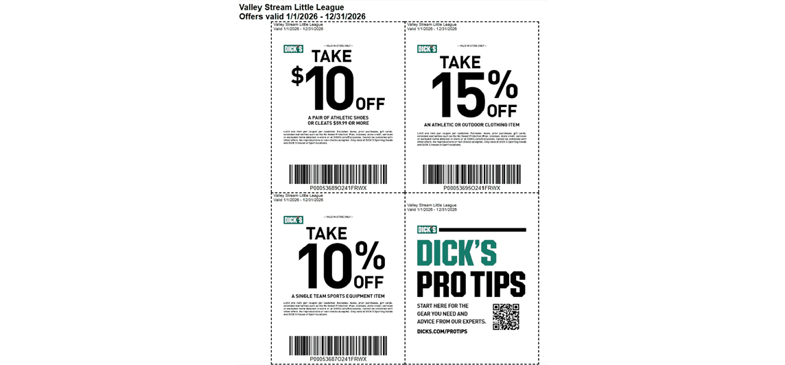 2026 Dick's Sporting Good Coupon