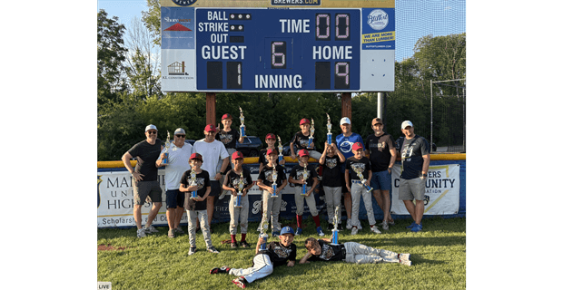 Timber Rattlers Minors Spring 2025 League Winners