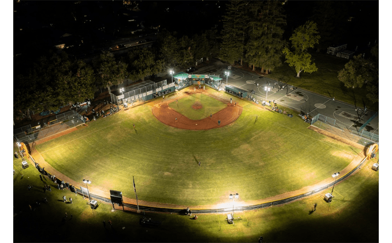 BRAMHALL PARK UNDER THE LIGHTS