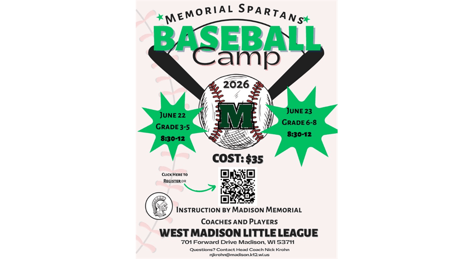 Memorial Baseball Camp