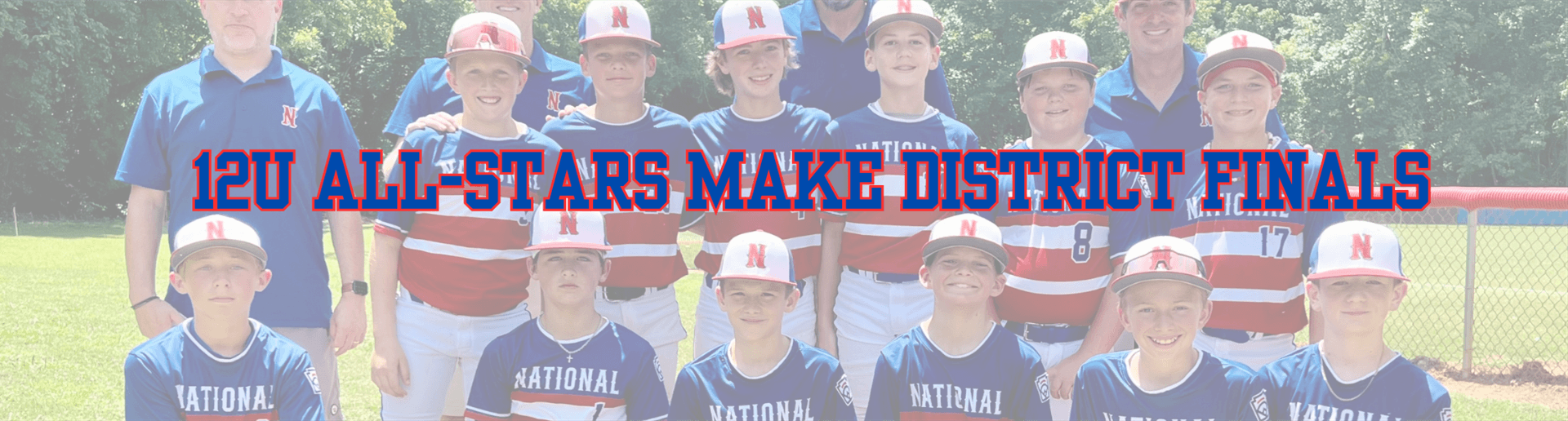 12U All-Stars make District Finals