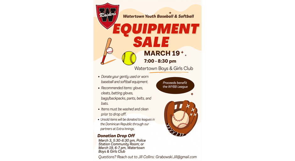 Equipment Sale