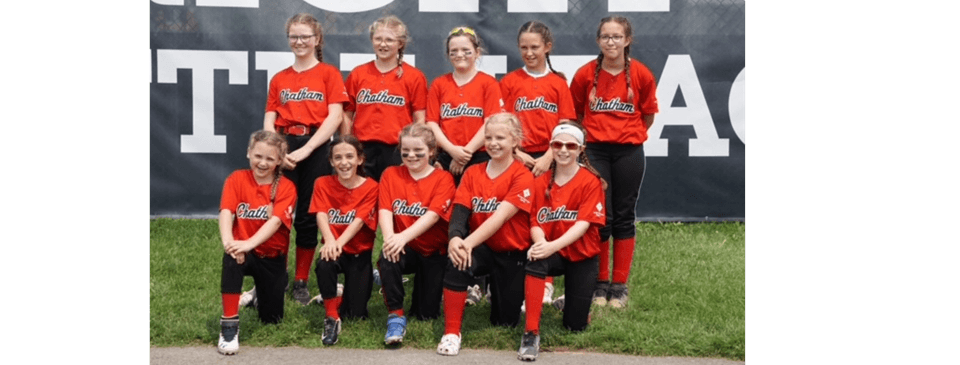 2021 10U Softball Sectional Champions