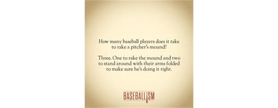 The mound....