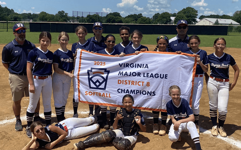 Majors Softball All Star District 8 Champions