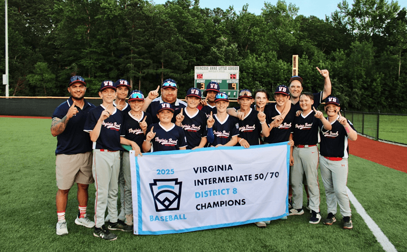 Intermediate Baseball All Star District 8 Champions
