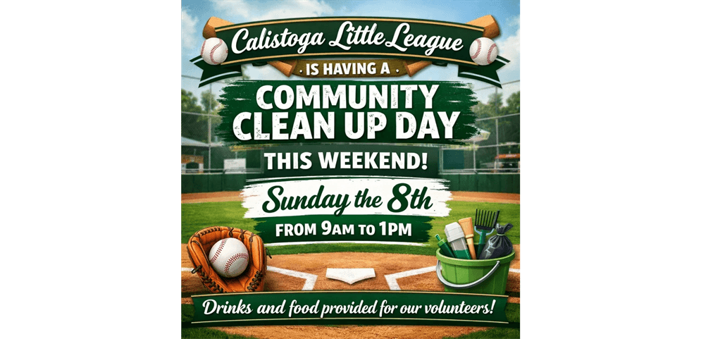 Field Cleanup Day - Sunday March 8