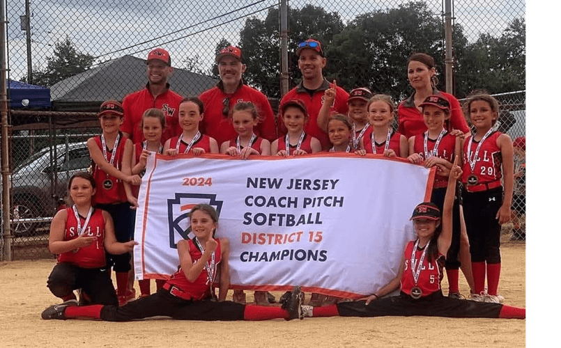 2024 District Girls Coach Pitch Champions