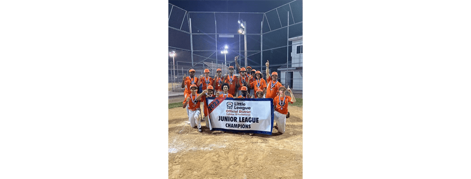 2023 Junior League Champions.