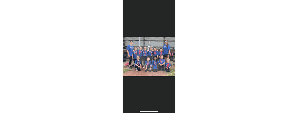 6-8 Softball League Champions