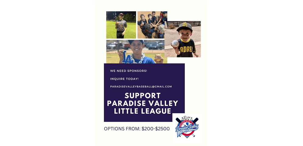 SPONSORS NEEDED!