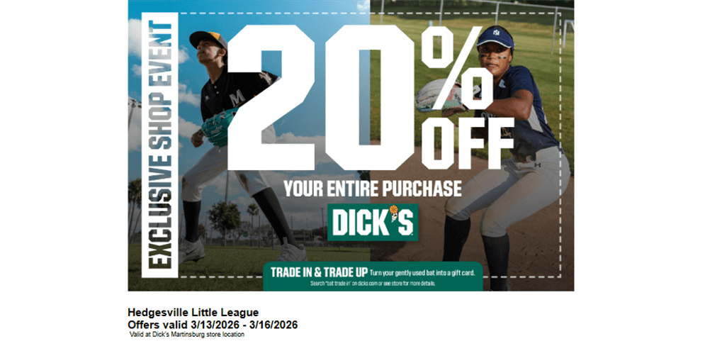 DICK'S SPORTING GOODS COUPON - Use it between 3/13 and 3/16