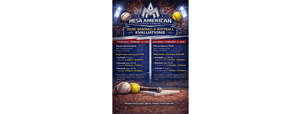 Tryouts are coming!