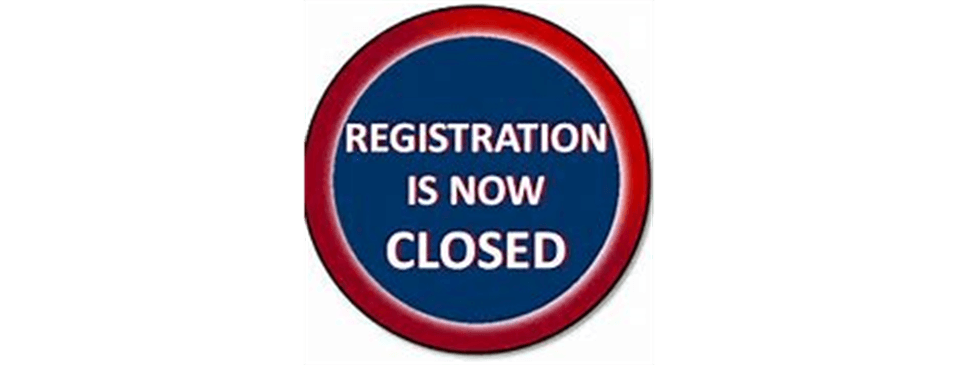 Registration is closed
