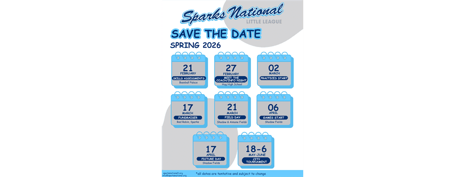 Spring 2026 Dates