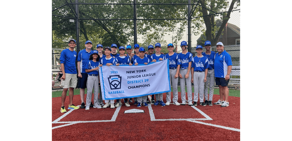 District 29 Champs - Juniors Baseball