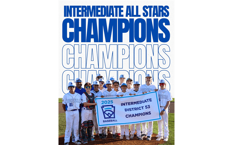 2025 District 53 Intermediate 50/70's CHAMPIONS