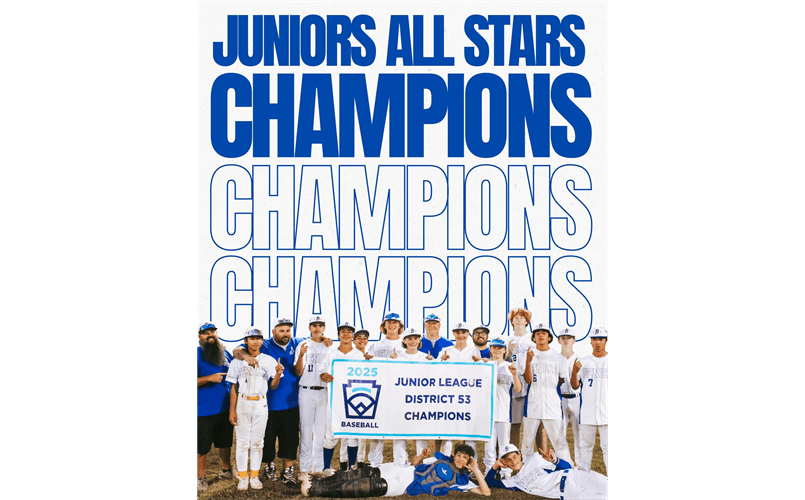 2025 District 53 Junior's CHAMPIONS