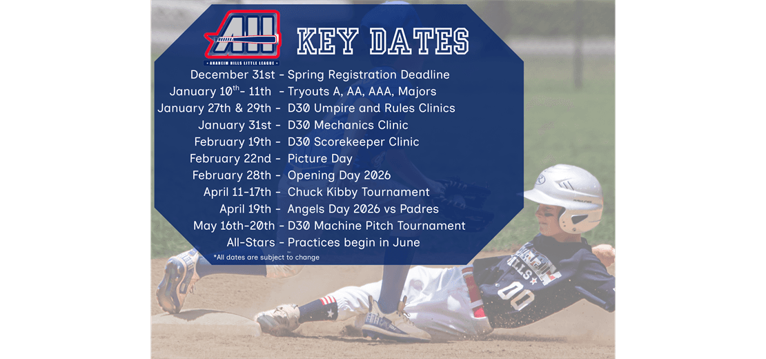 Key Dates