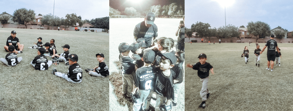 DGF T-Ball Team Fall Ball 2021