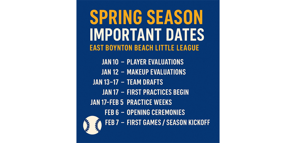 Spring 2026 Important Dates