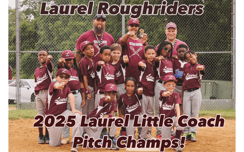 Laurel Roughriders - 2025 Coach Pitch Champions